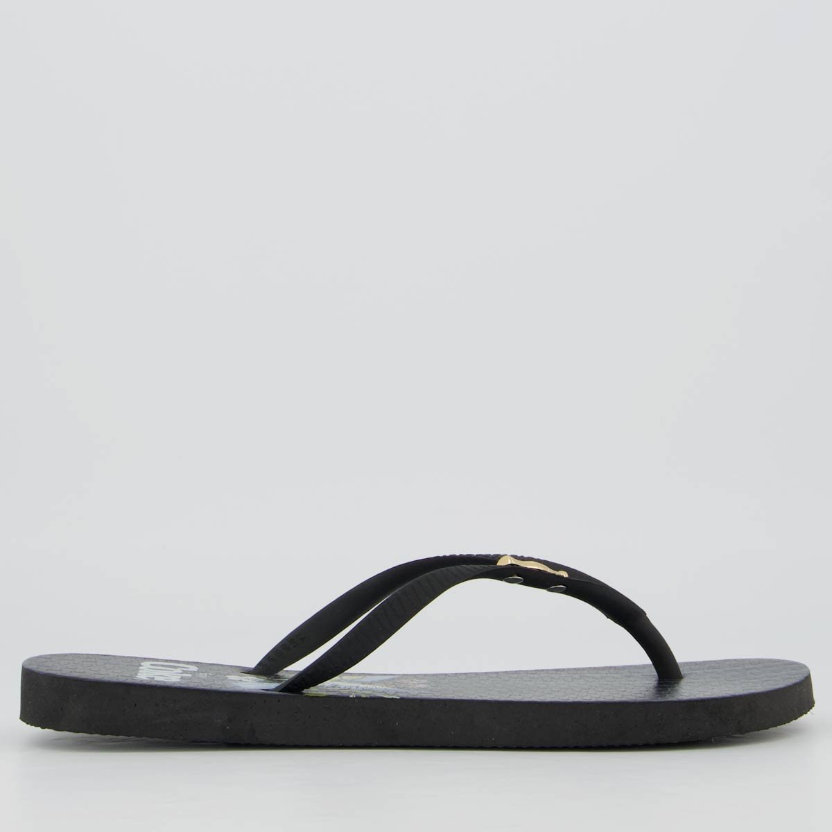 Chinelo Coca Cola Fly Bloom Feminino Preto Preto 2