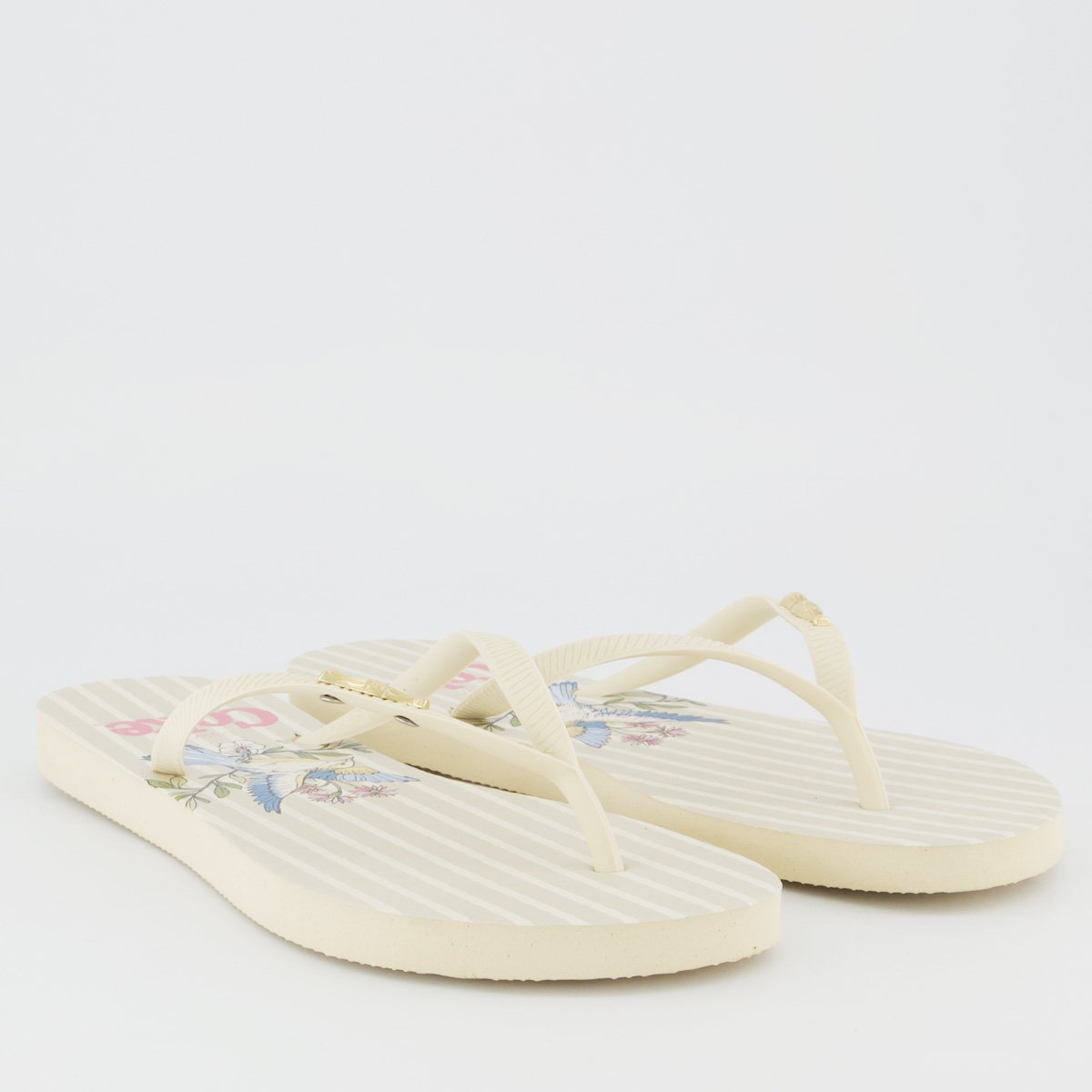 Chinelo Coca Cola Fly Bloom Feminino Off White Off White 3