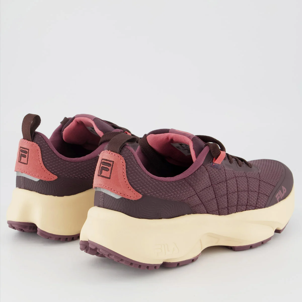 Tenis Fila Elevation Feminino Bordô Bordô 3