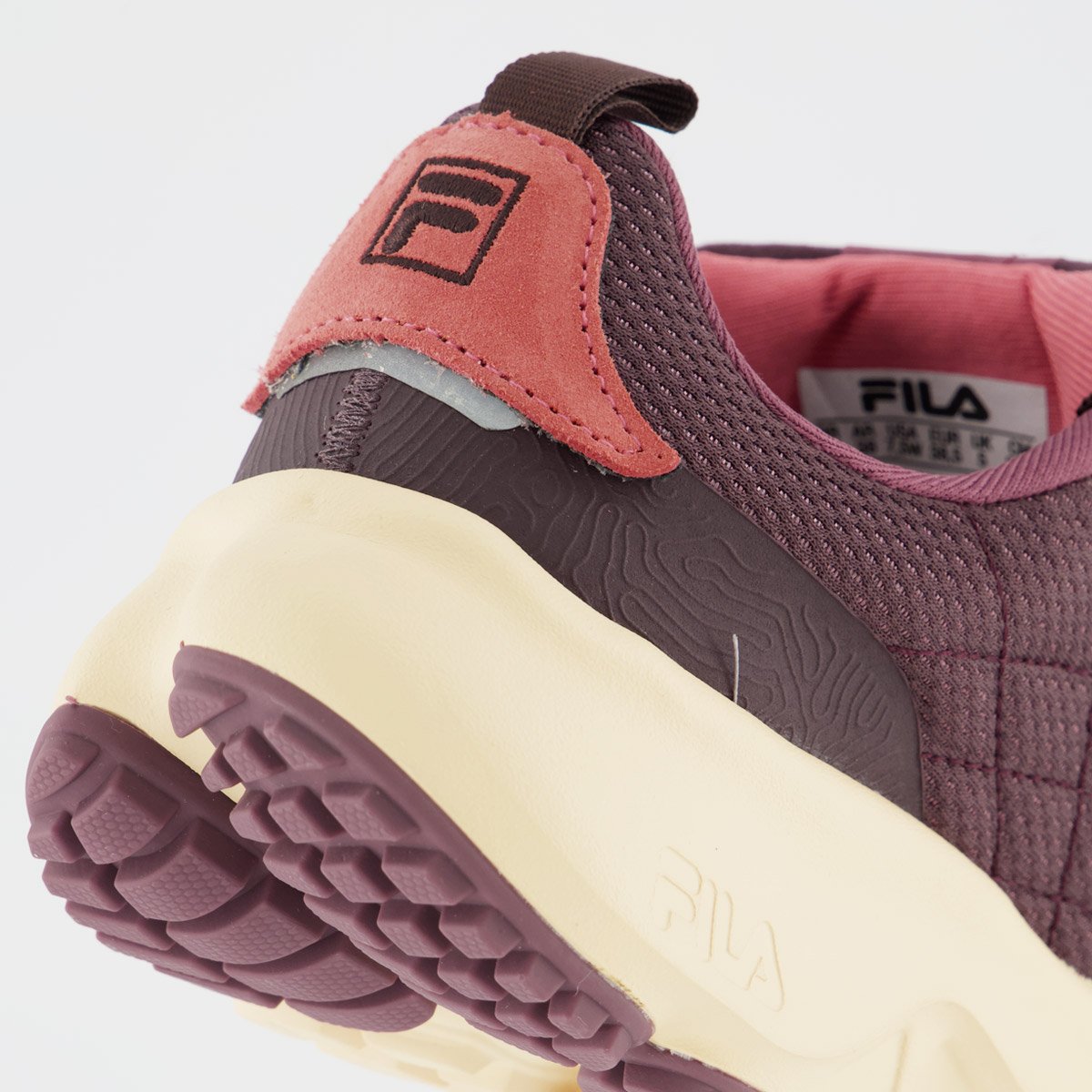 Tenis Fila Elevation Feminino Bordô Bordô 6