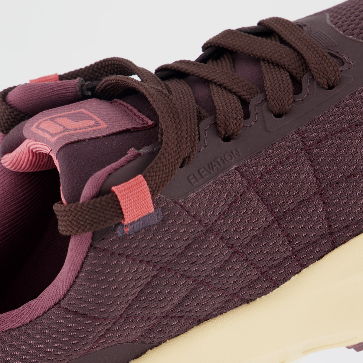 Tenis Fila Elevation Feminino Bordô Bordô 7