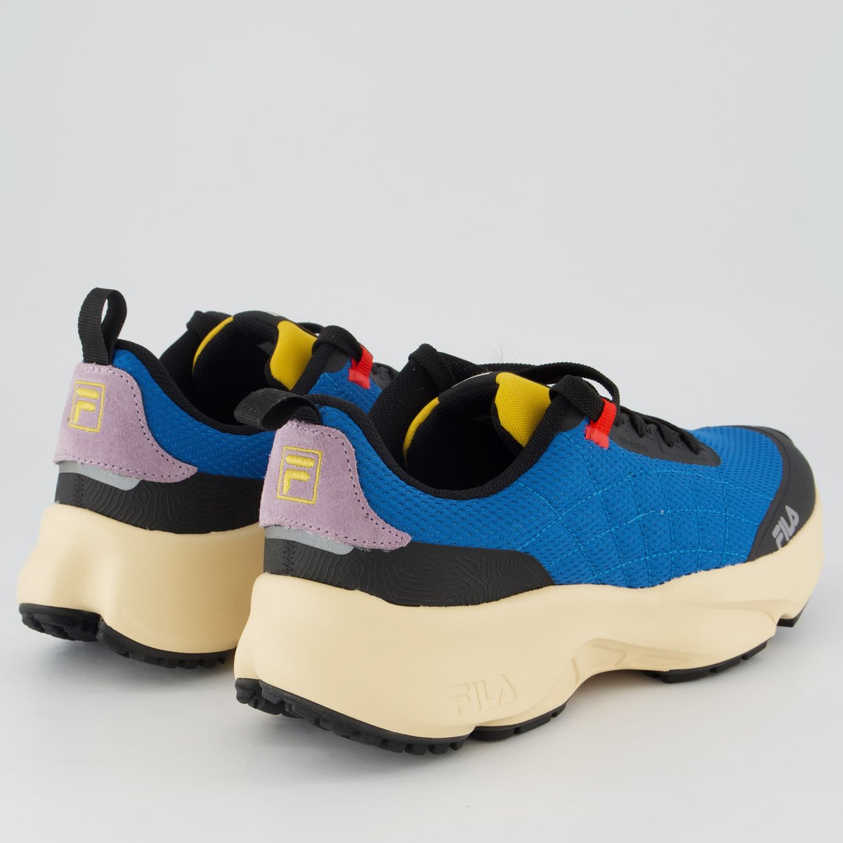 Tenis Fila Elevation Preto e Azul Preto/Azul 3