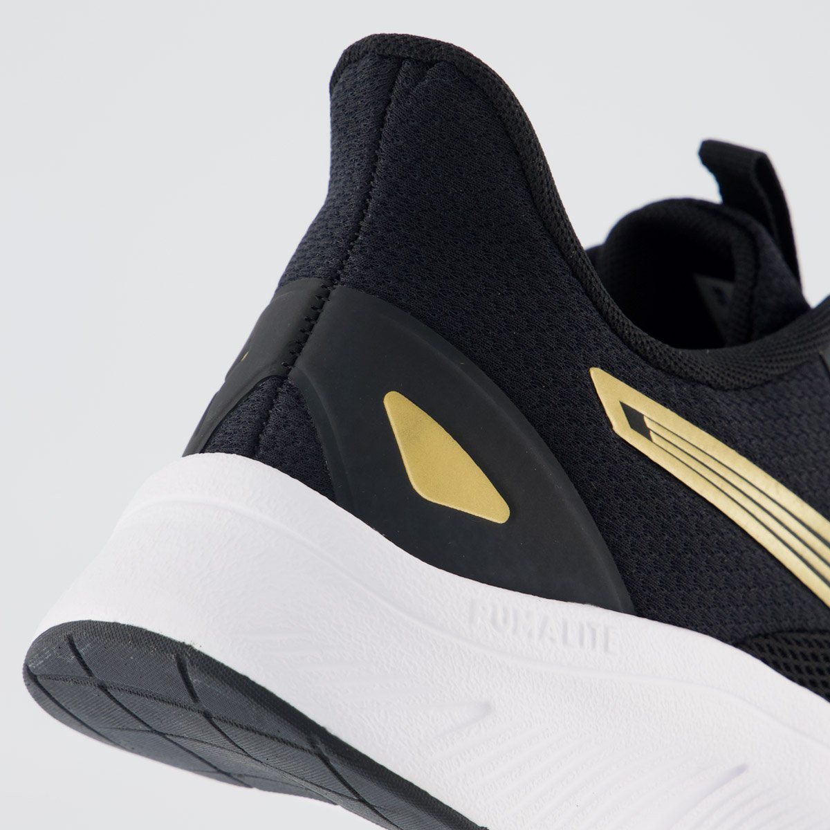 Tênis Puma Flexfocus Lite Modern Feminino Preto e Amarelo Preto/Amarelo 6