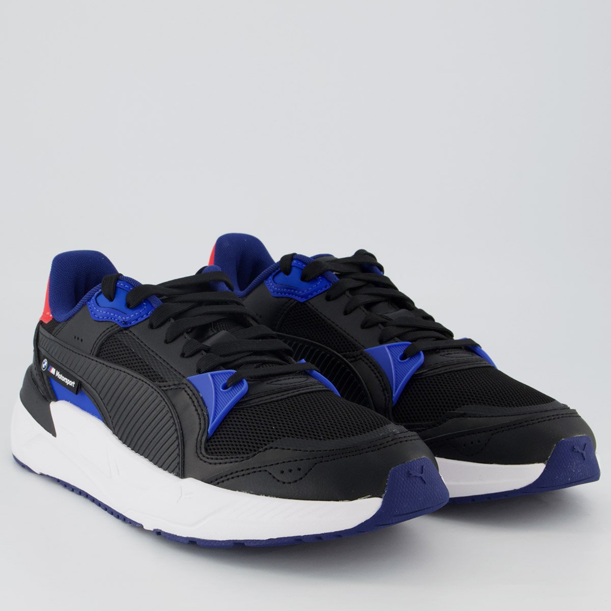 Tênis Puma BMW MMS Trinity 2 Preto e Azul Preto/Azul 4