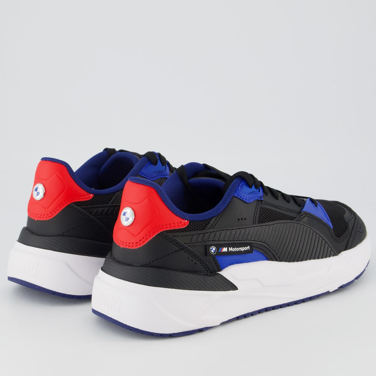 Tênis Puma BMW MMS Trinity 2 Preto e Azul Preto/Azul 5