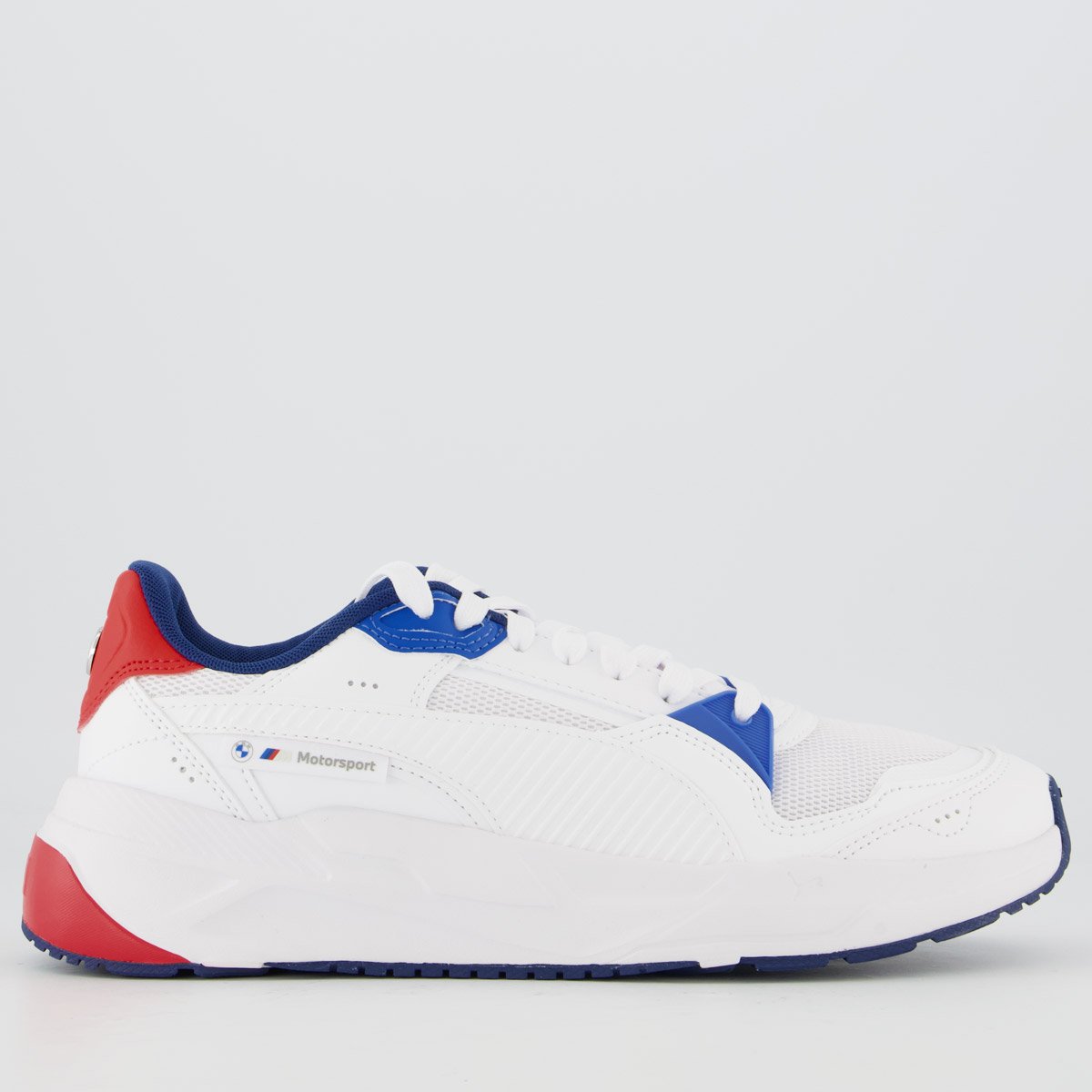 Tênis Puma BMW MMS Trinity 2 Branco e Azul Branco/Azul 6