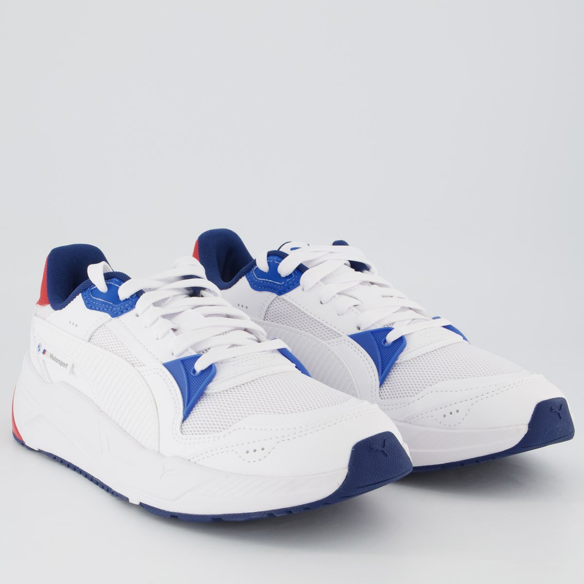 Tênis Puma BMW MMS Trinity 2 Branco e Azul Branco/Azul 7