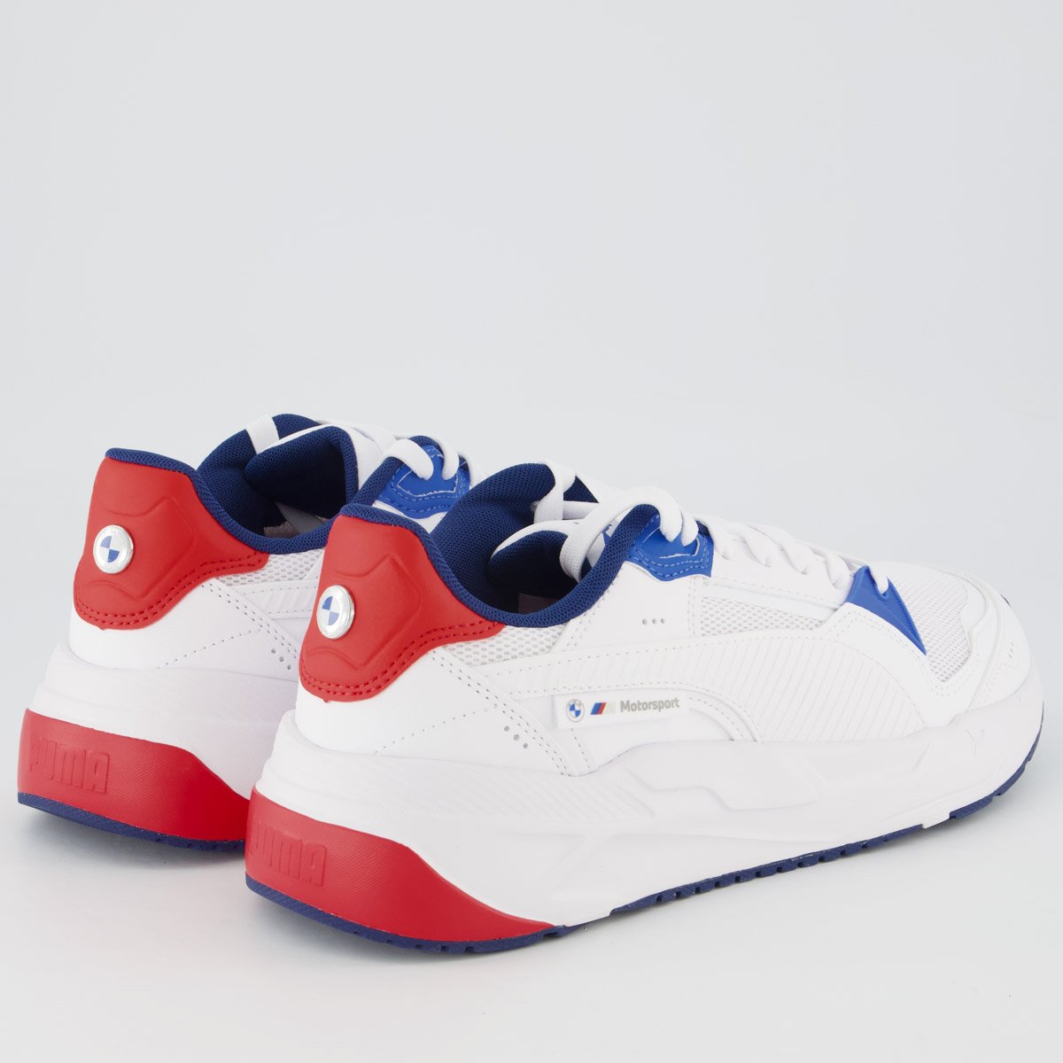 Tênis Puma BMW MMS Trinity 2 Branco e Azul Branco/Azul 8