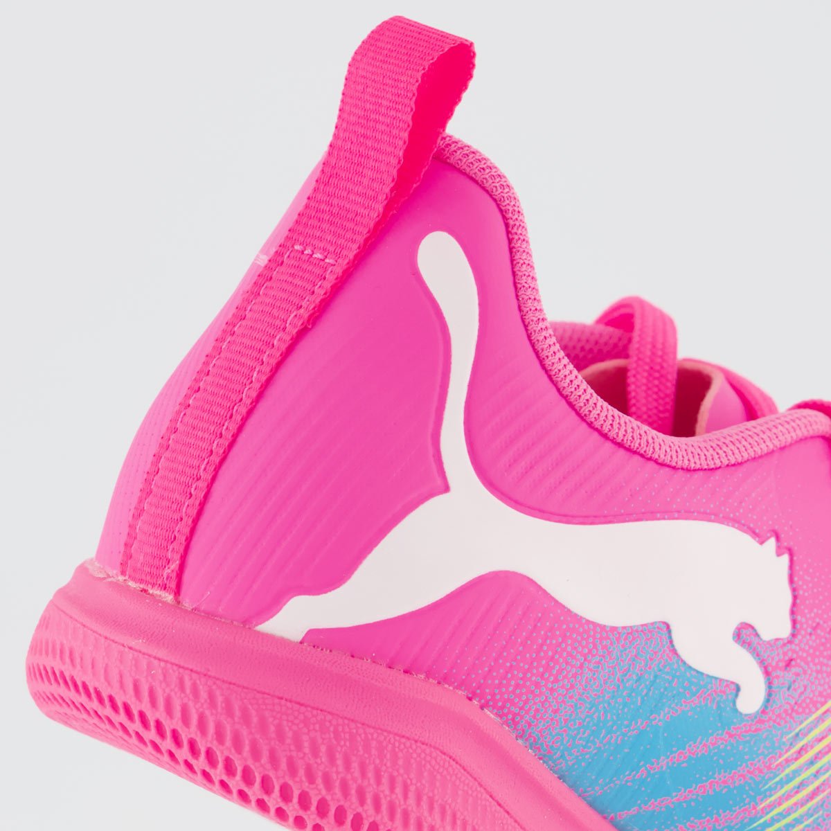Chuteira Puma Future 9 Play Futsal Rosa Juvenil Rosa 6