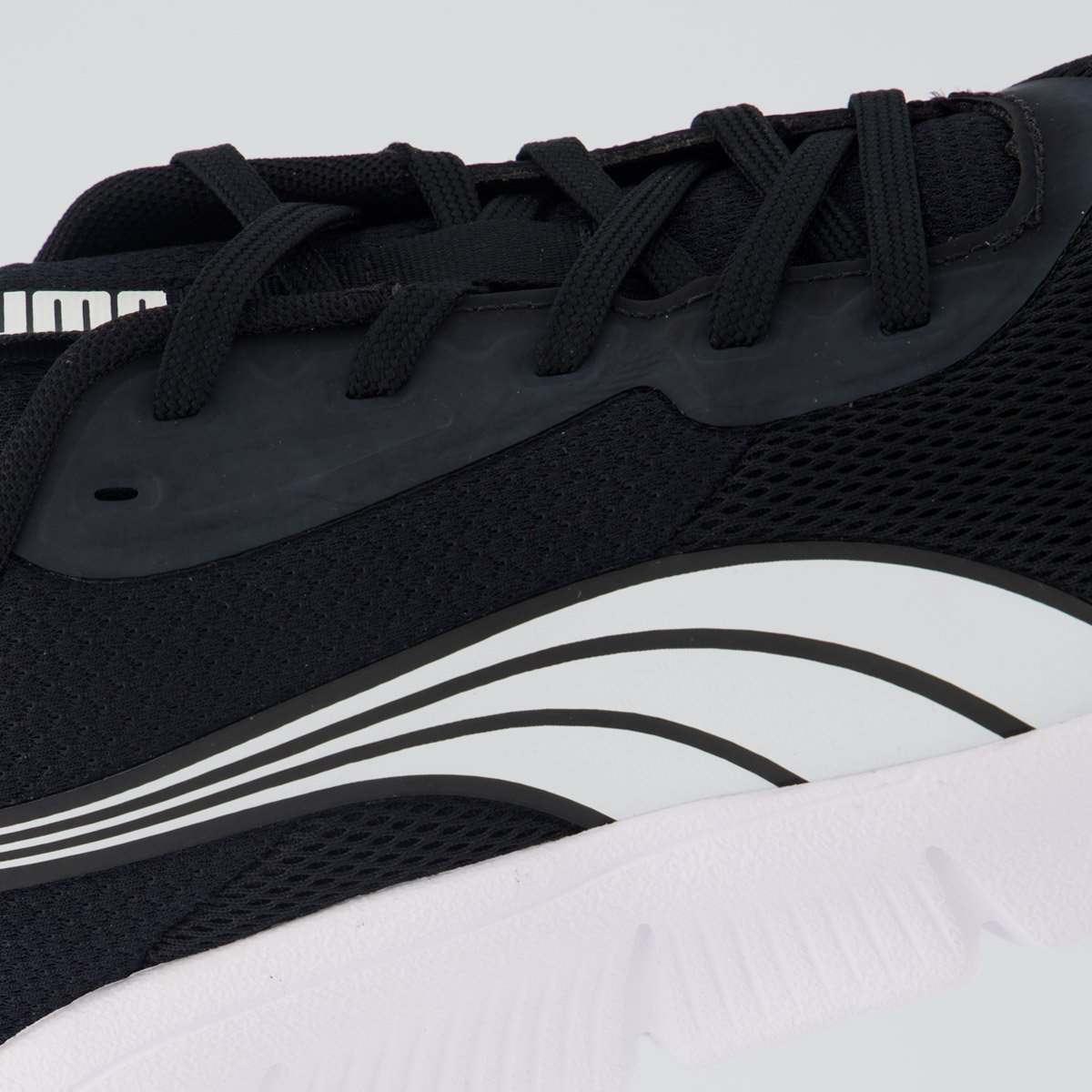 Tênis Puma Flexfocus Lite Modern BDP Feminino Preto e Branco Preto/Branco 7