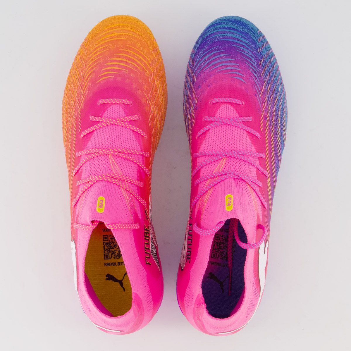 Chuteira Puma Future 9 Ultimate FG Campo Rosa Rosa 5
