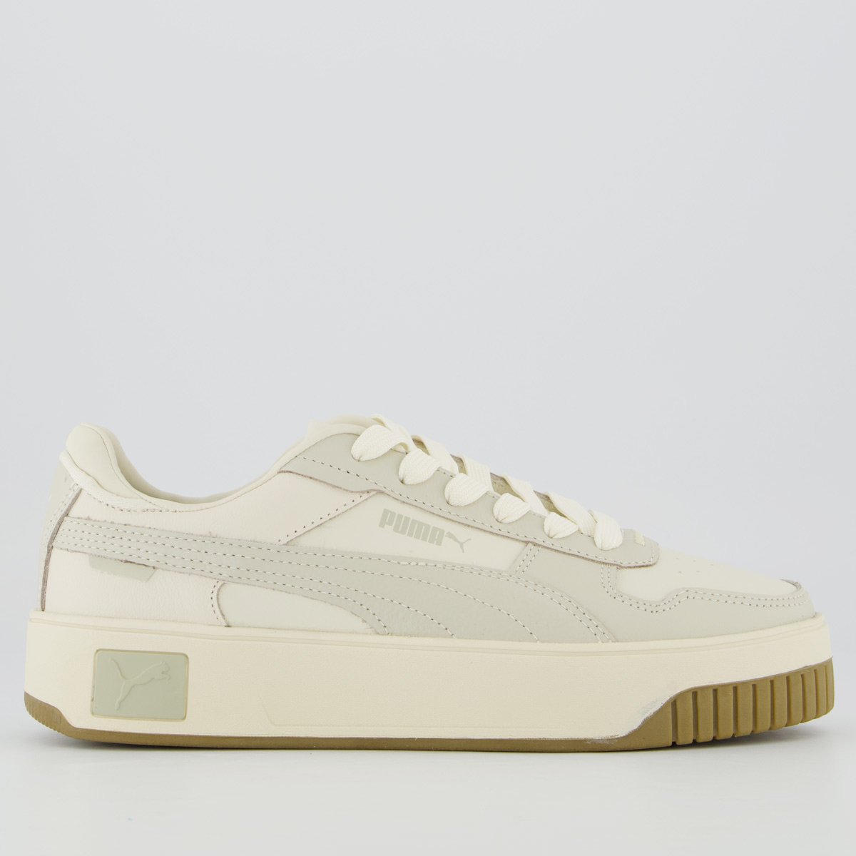 Tênis Puma Carina Street Bdp Feminino Off-White