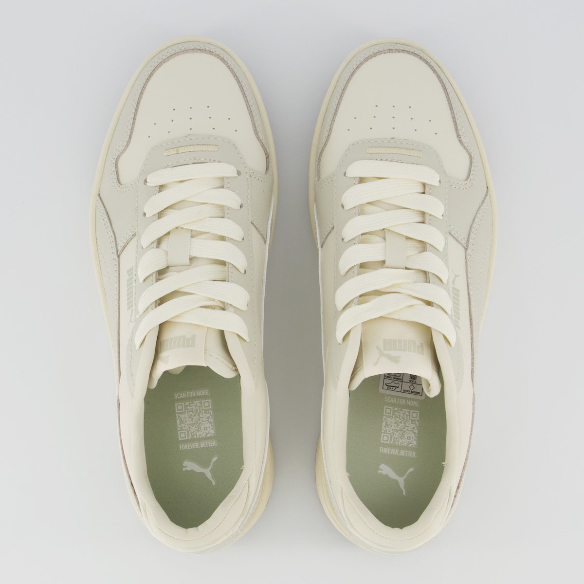 Tênis Puma Carina Street Bdp Feminino Off-White Off White 4