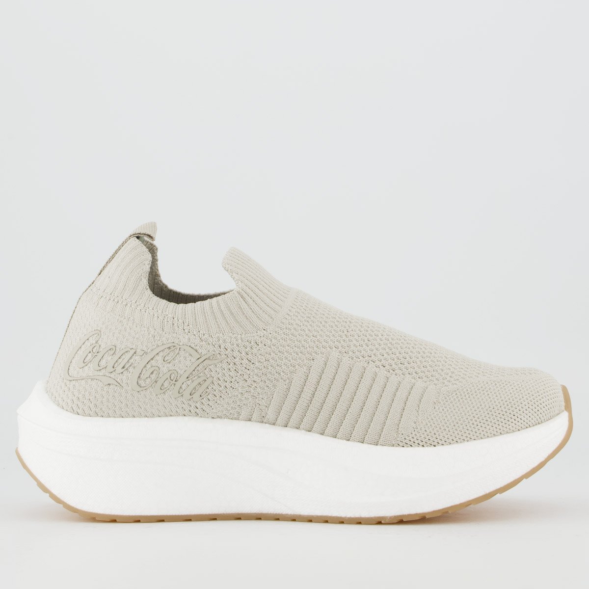 Tênis Coca Cola Comfort Pulse Feminino Off White