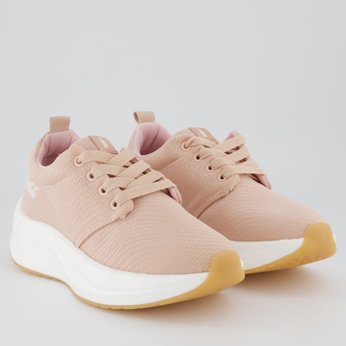 Tênis Coca Cola Comfort Now Feminino Rose Rosé 2