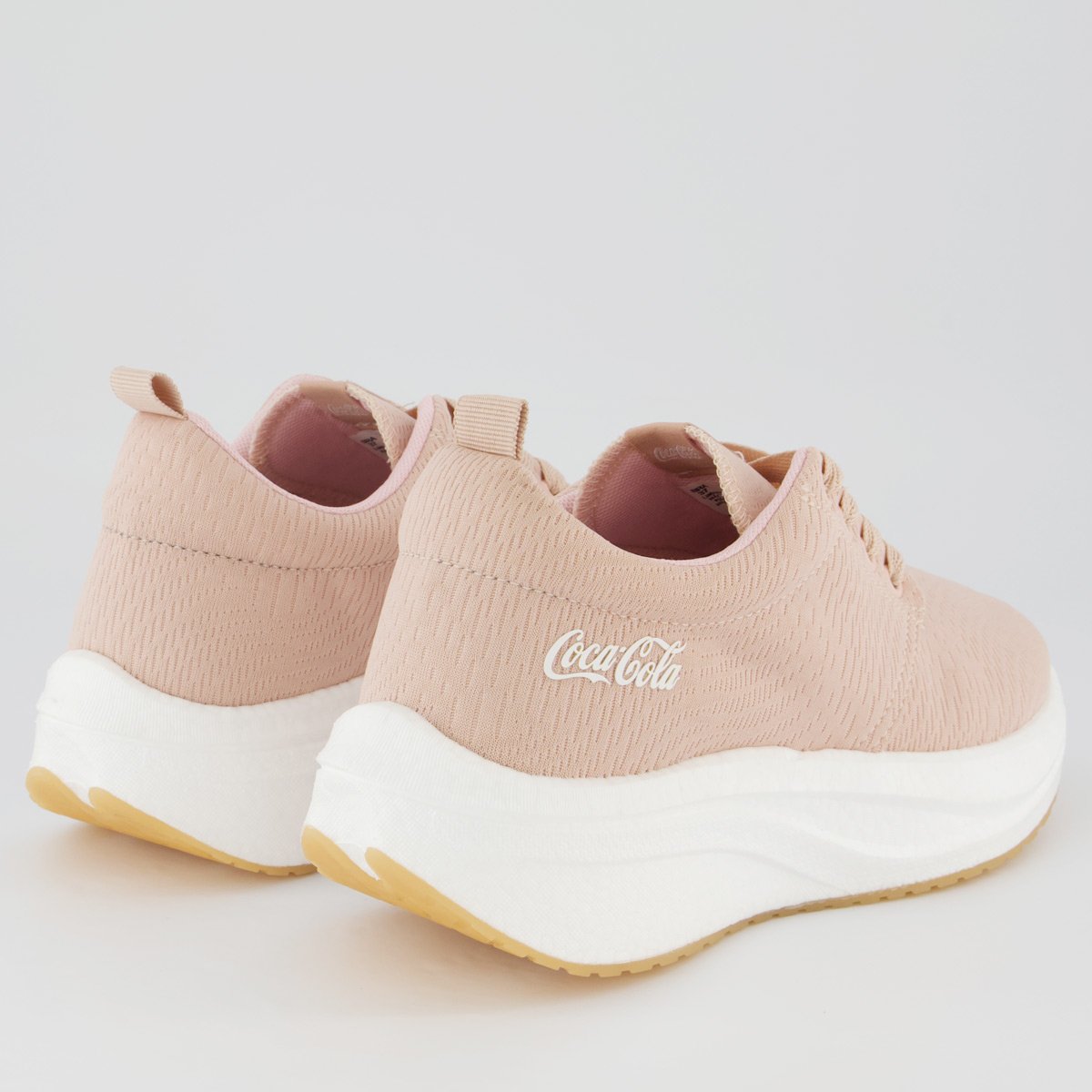 Tênis Coca Cola Comfort Now Feminino Rose Rosé 3