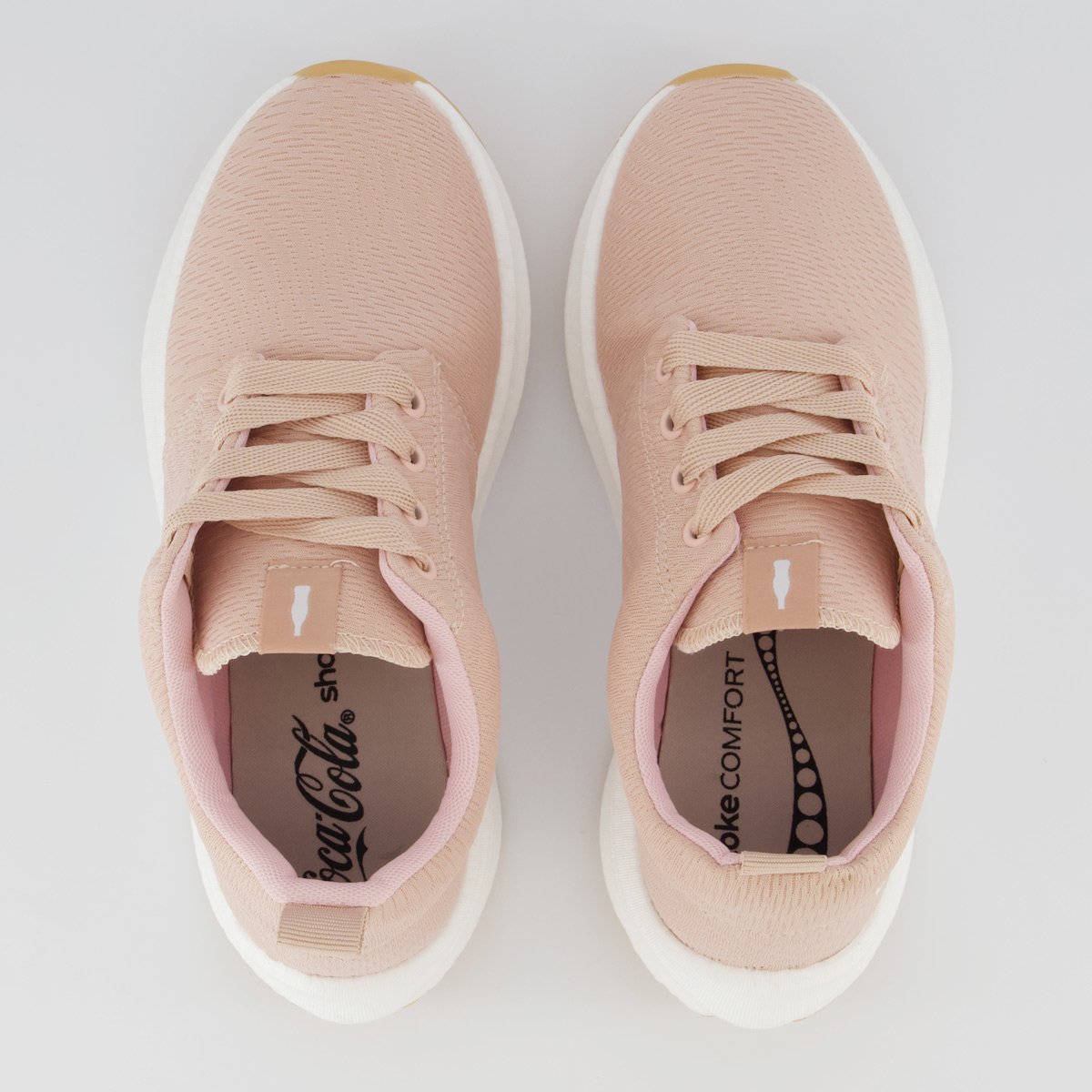 Tênis Coca Cola Comfort Now Feminino Rose Rosé 4