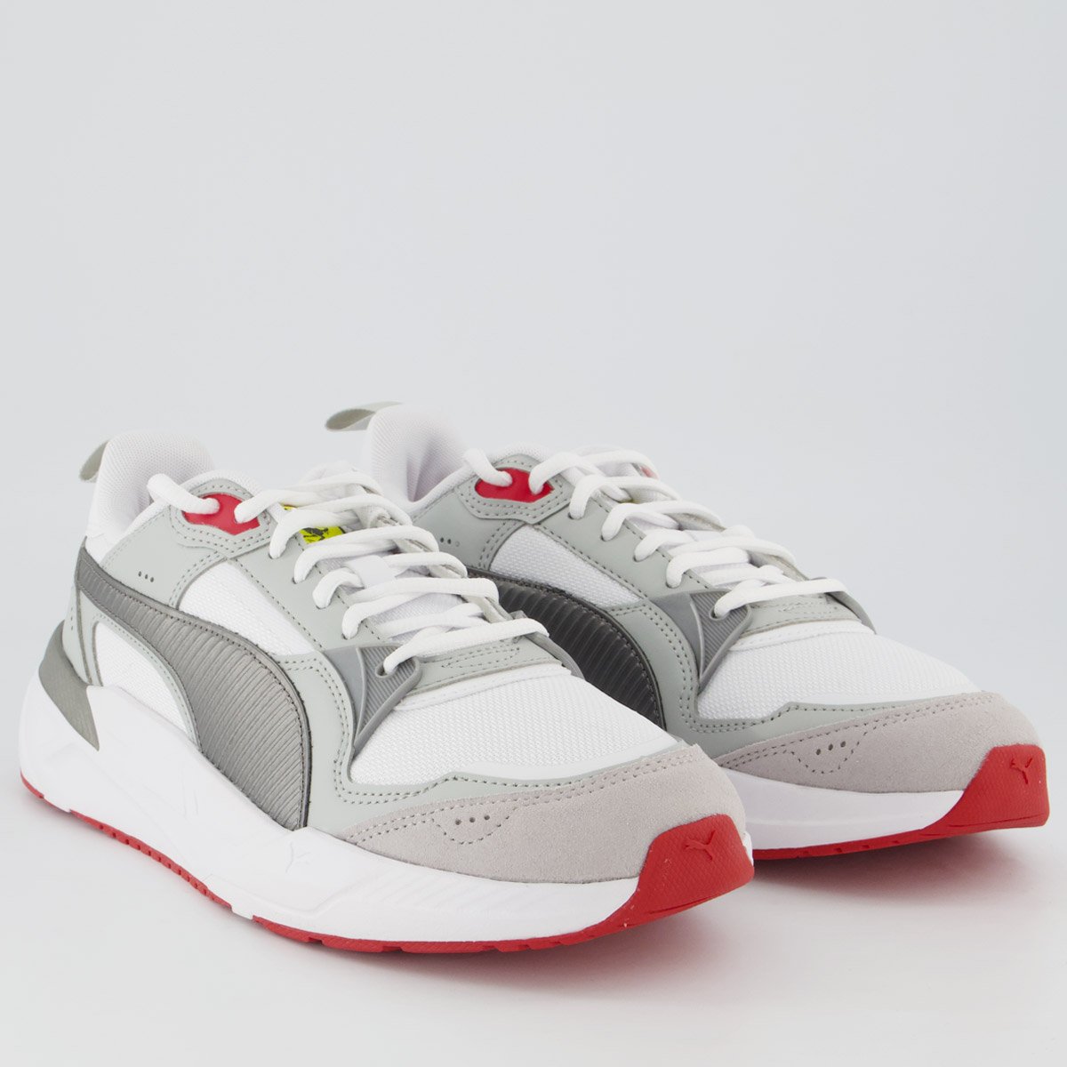 Tênis Puma Scuderia Ferrari Trinity 2 Branco e Cinza Branco/Cinza 2