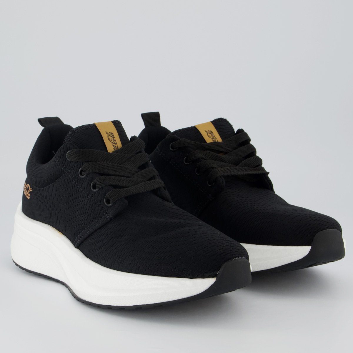 Tênis Coca Cola Comfort United Preto Preto 2