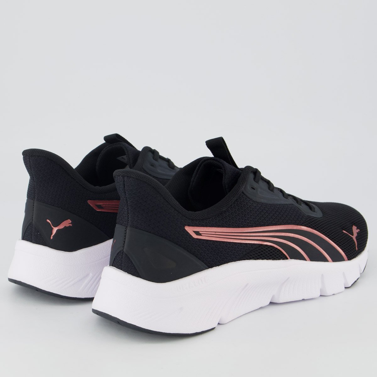 Tênis Puma Flexfocus Lite Modern Feminino Preto e Rose Preto/Rose 3