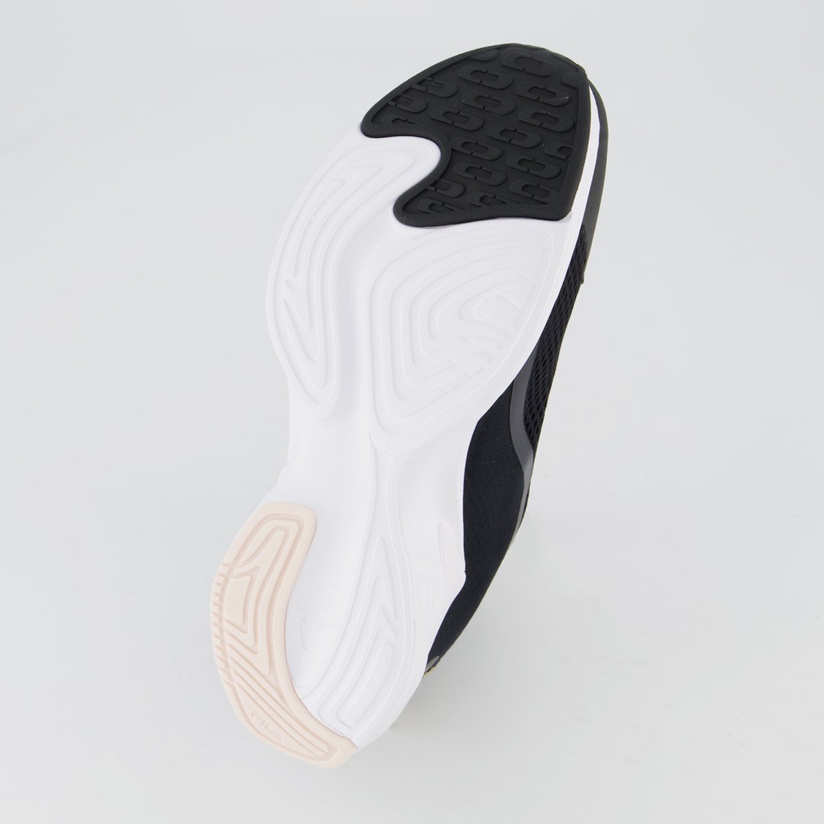 Tênis Fila Recovery Feminino Preto e Dourado Preto/Dourado 5