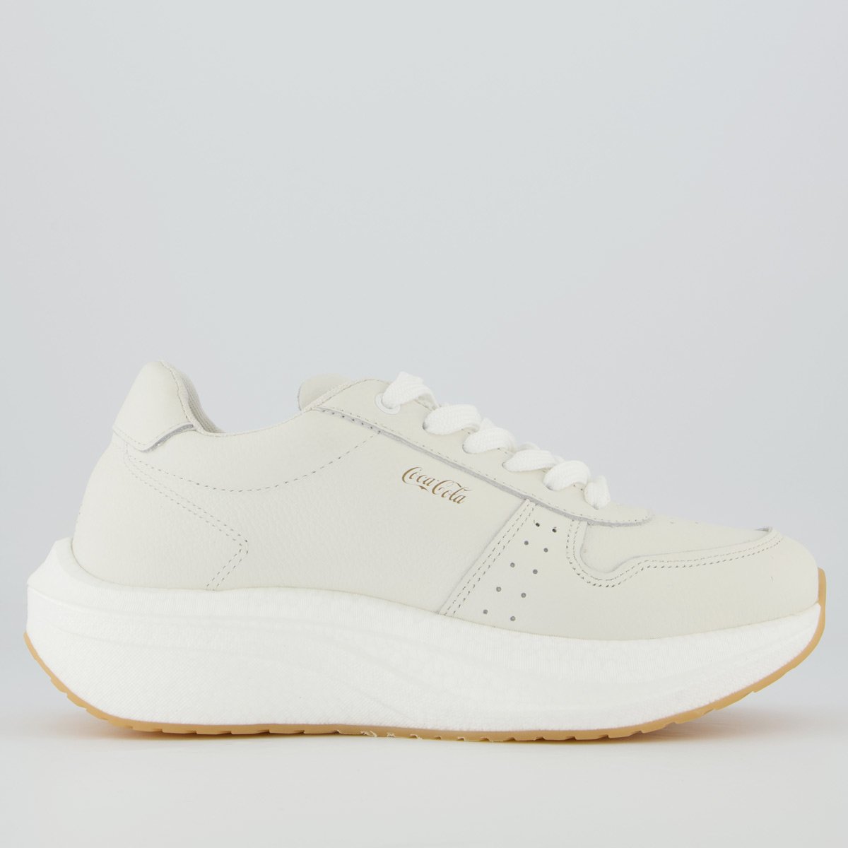 Tênis Coca Cola Comfort Park Off White