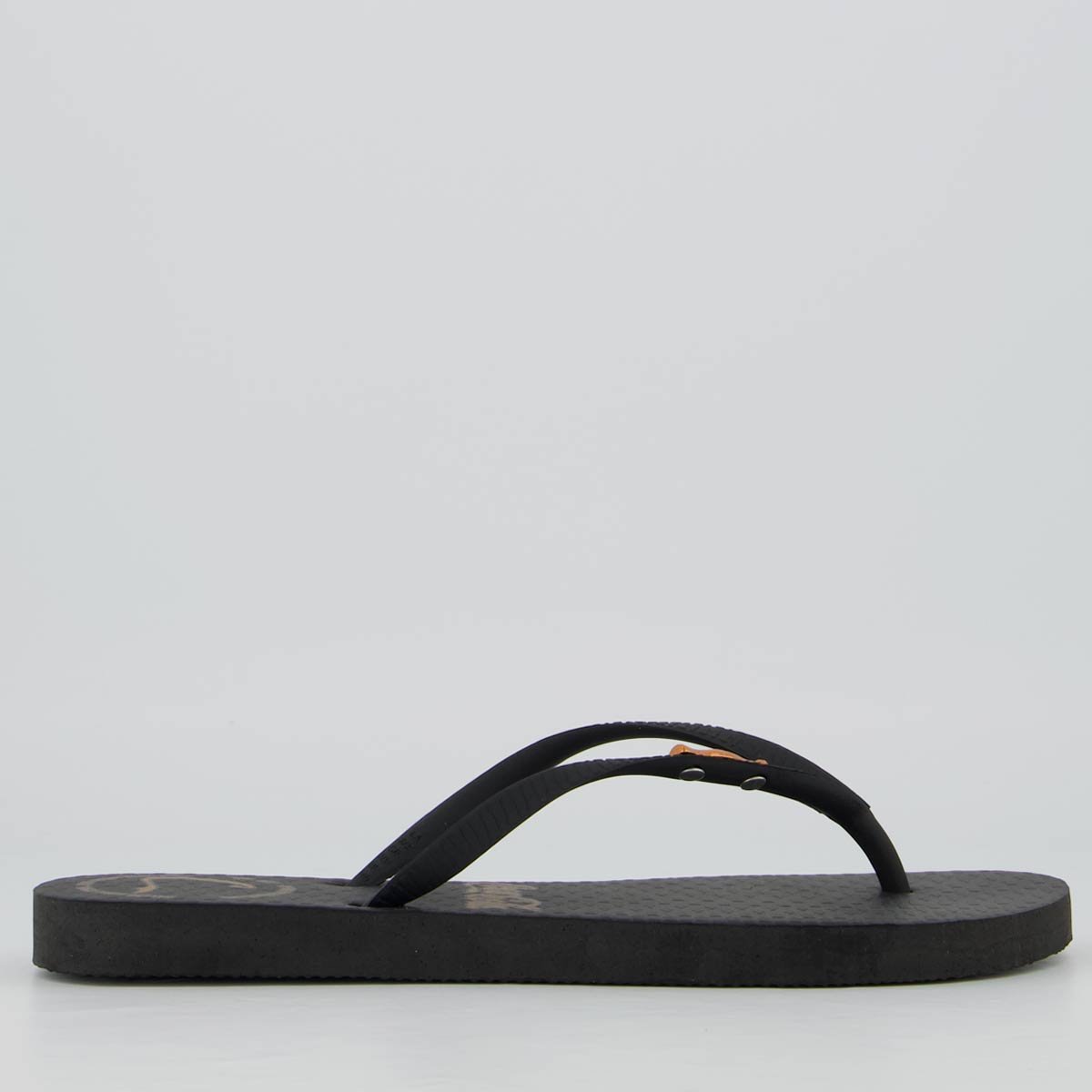 Chinelo Coca Cola Hodges Feminino Preto Preto 2