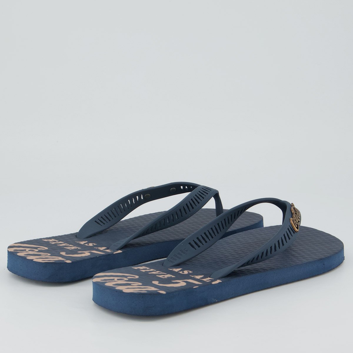Chinelo Coca Cola Always Azul Marinho Azul Marinho 4