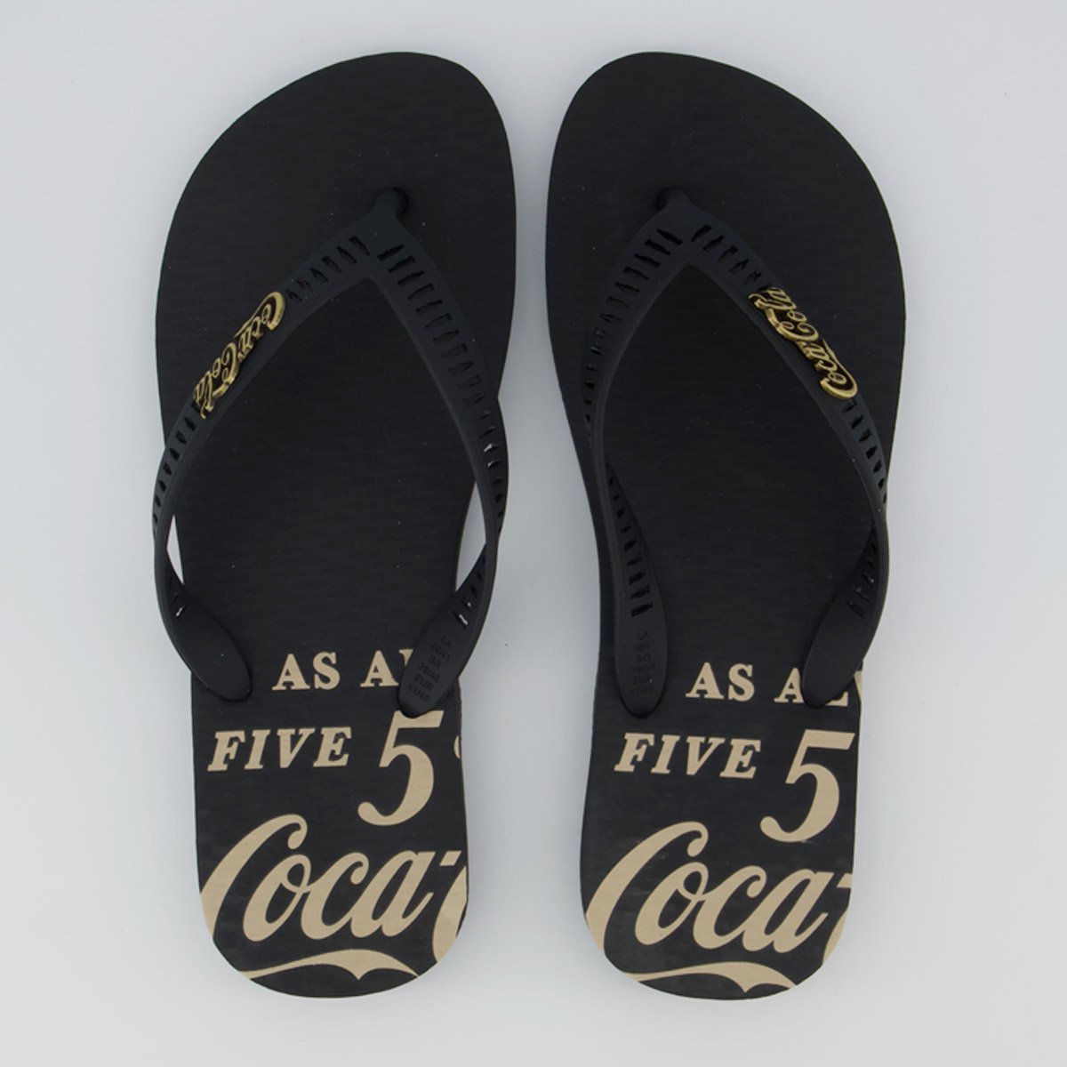 Chinelo Coca Cola Always Preto