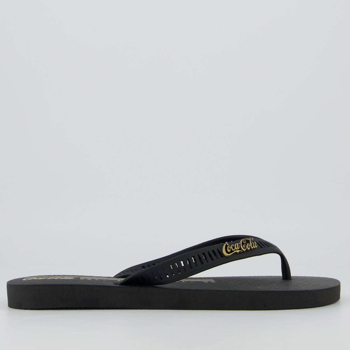 Chinelo Coca Cola Asotin Preto Preto 2