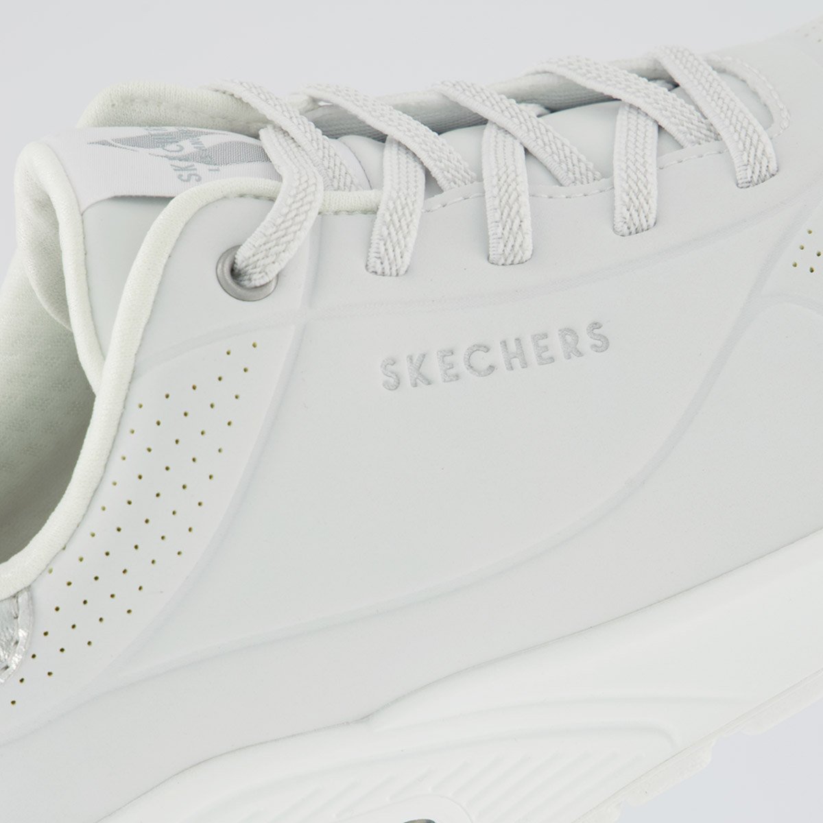Tênis Skechers Uno Air Feminino Branco Branco 7
