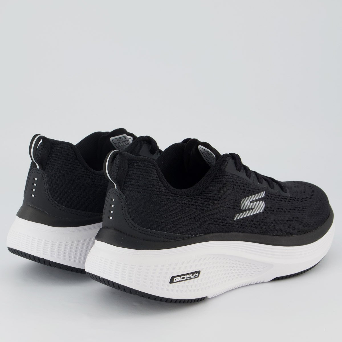 Tênis Skechers Go Run Elevate 2.0 Feminino Preto e Branco Preto/Branco 3