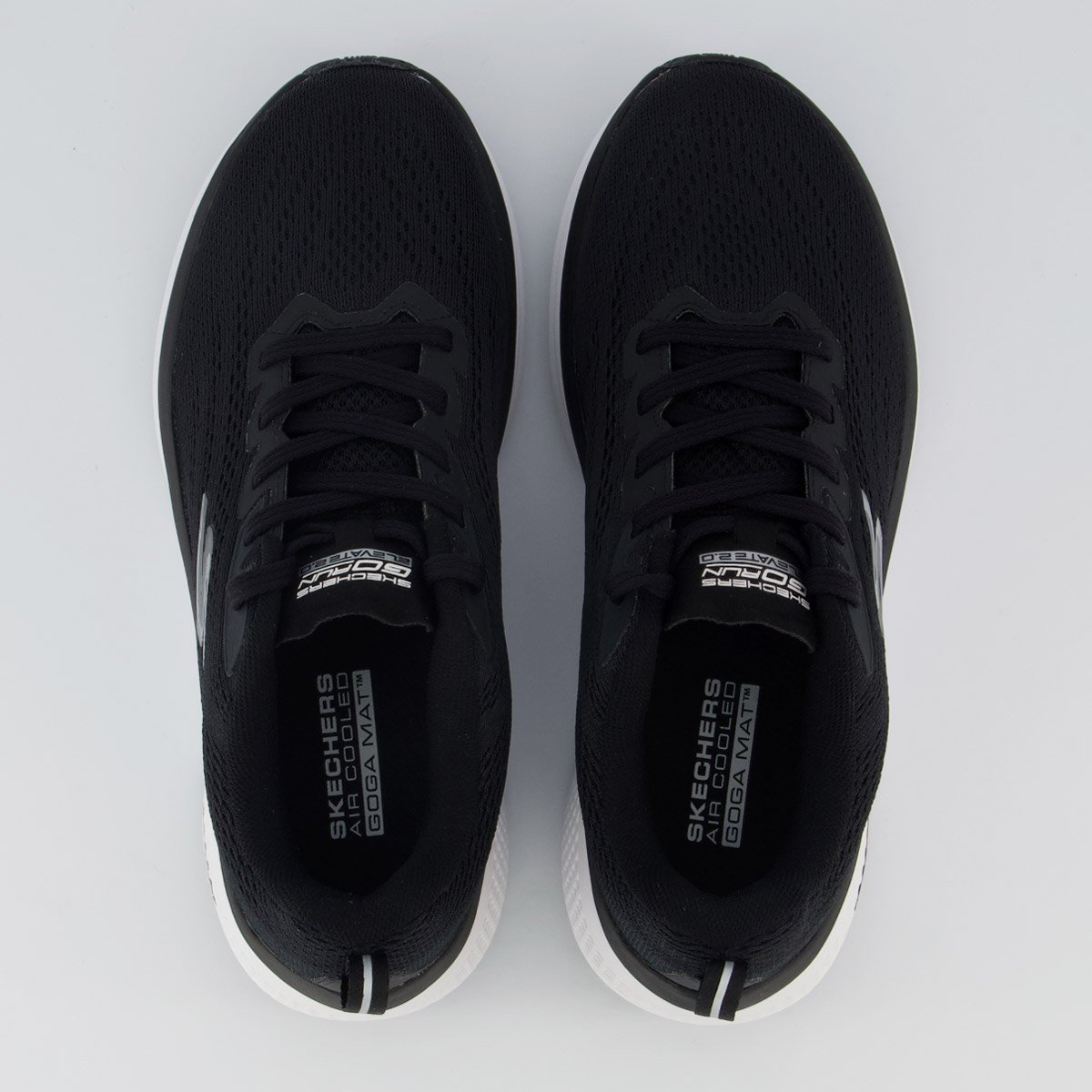 Tênis Skechers Go Run Elevate 2.0 Feminino Preto e Branco Preto/Branco 4