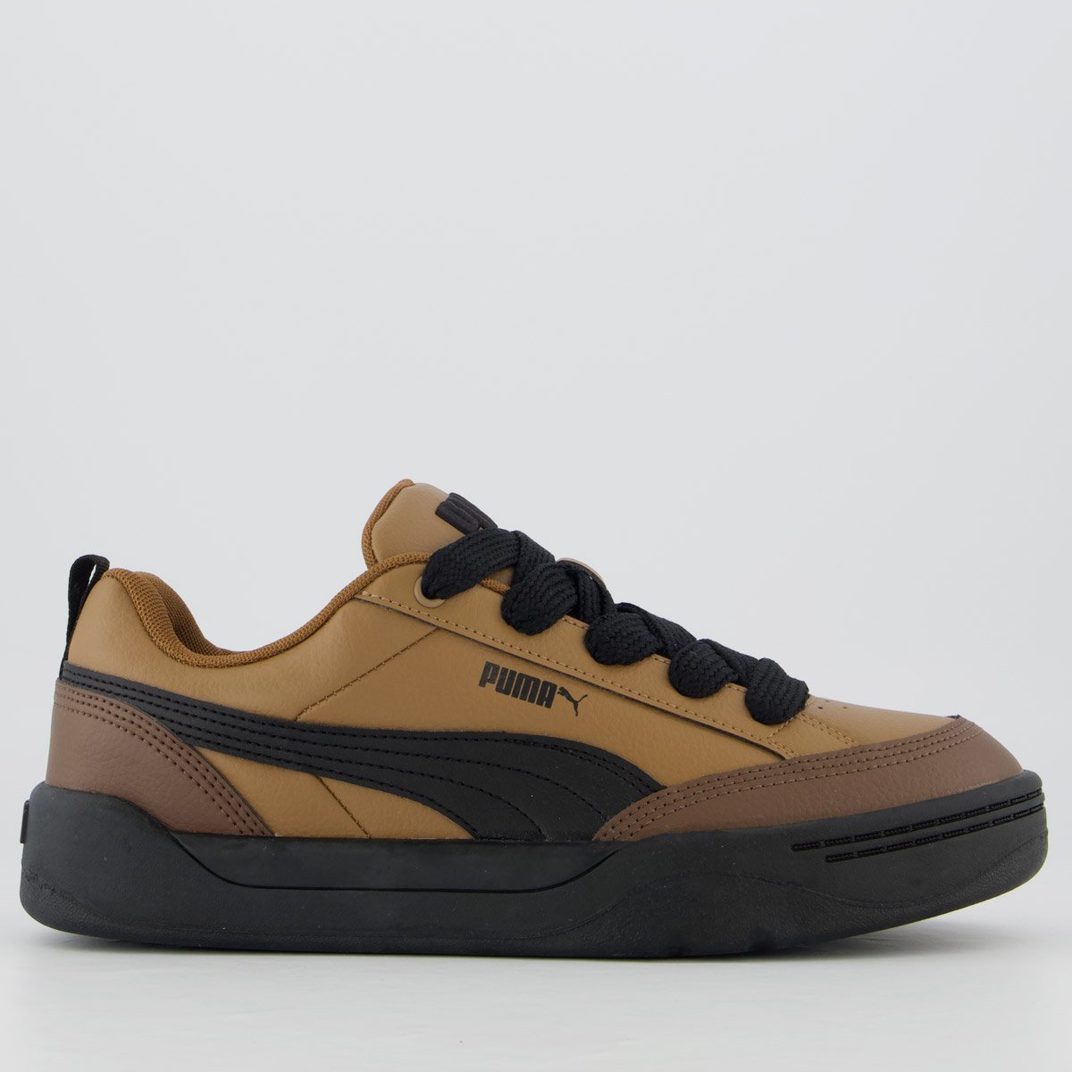 Tênis Puma Park Lifestyle BDP Marrom e Preto