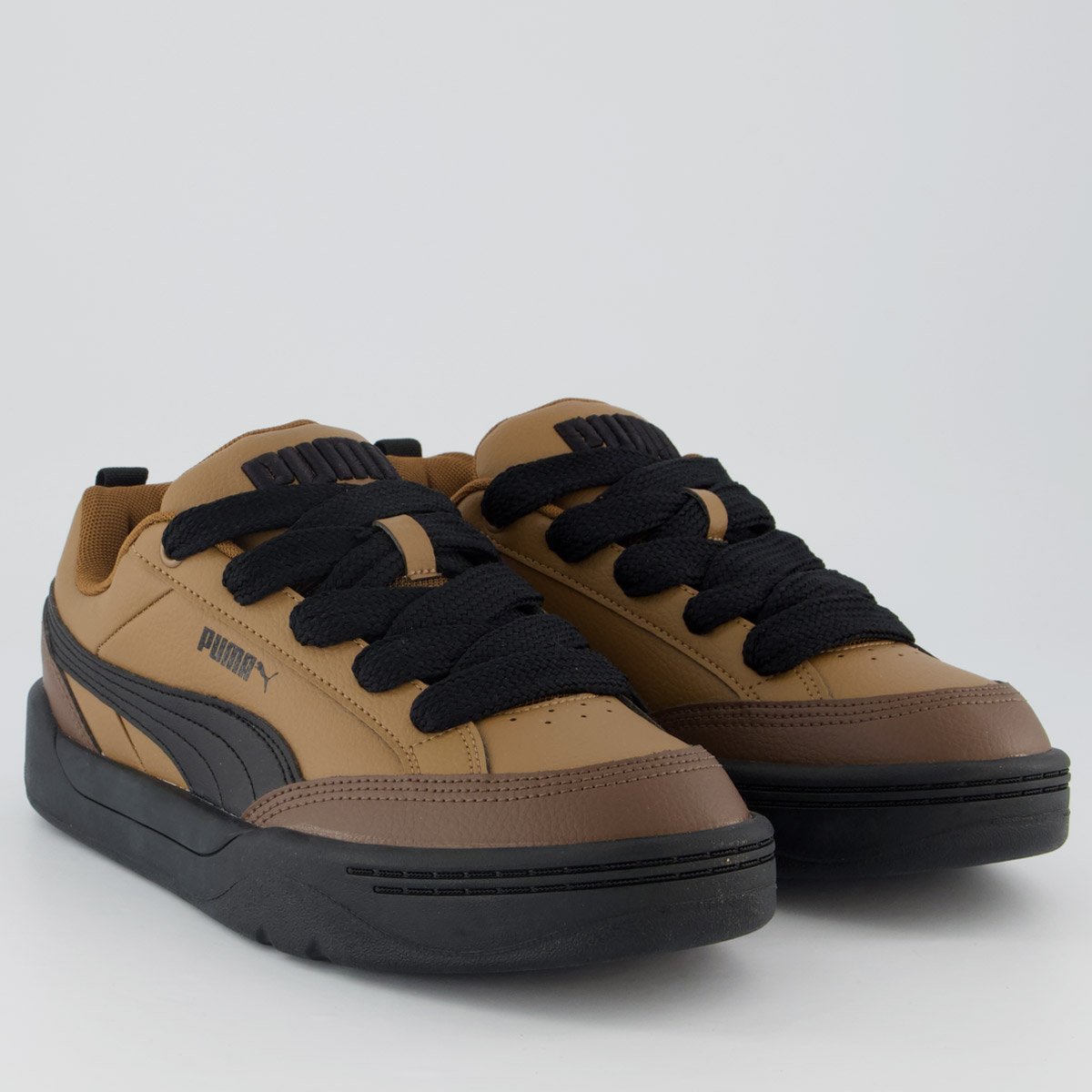Tênis Puma Park Lifestyle BDP Marrom e Preto Marrom/Preto 2