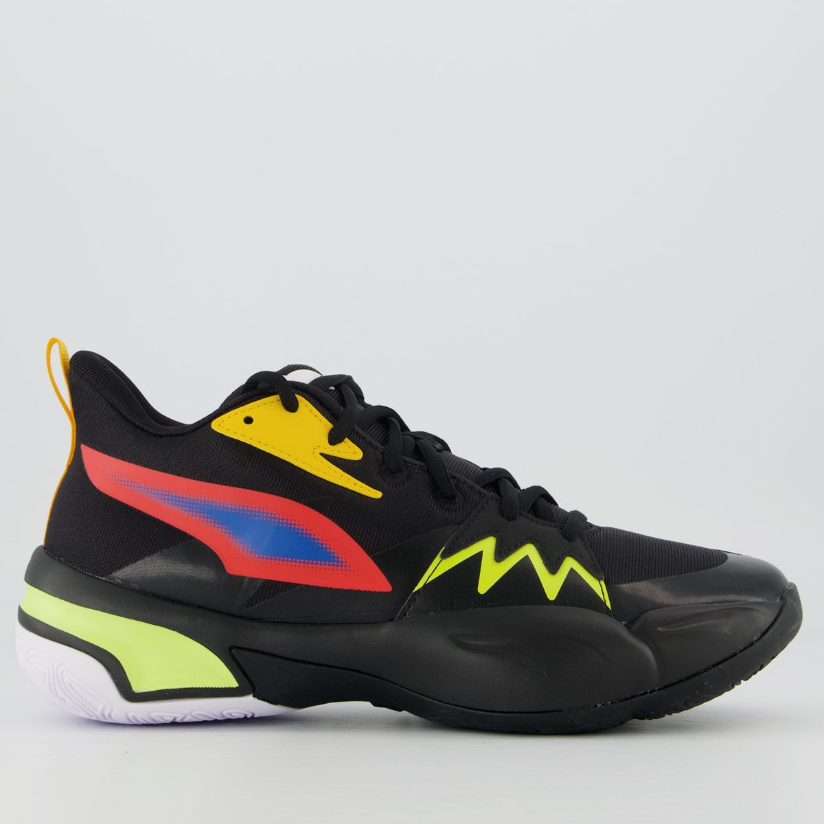 Tênis Puma Genetics Preto e Vermelho
