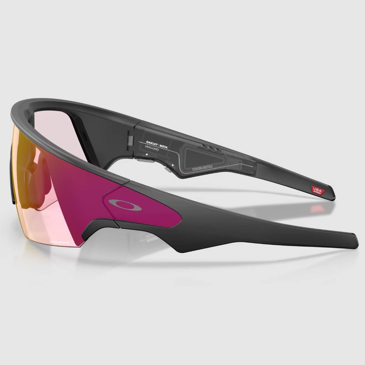 Óculos de Sol Oakley Meta Vanguard Prizm Transitions Vermelho Vermelho 5
