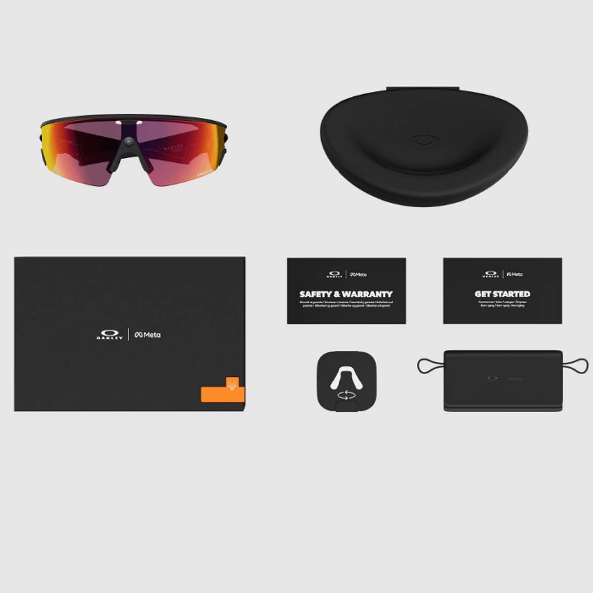Óculos de Sol Oakley Meta Vanguard Prizm Transitions Vermelho Vermelho 9