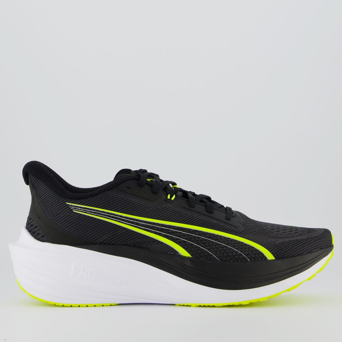 Tênis Puma Darter Pro Preto e Amarelo