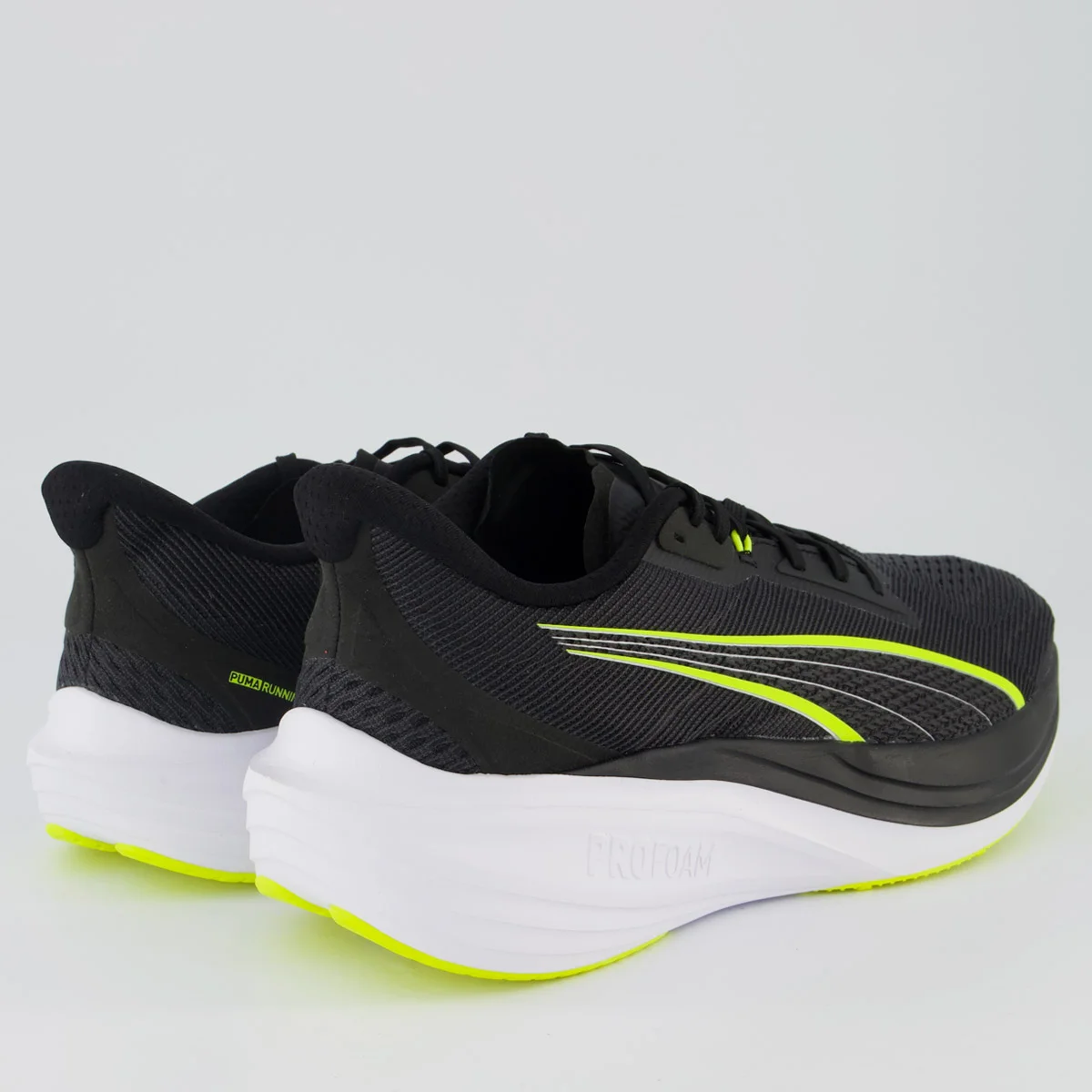 Tênis Puma Darter Pro Preto e Amarelo Preto/Amarelo 3