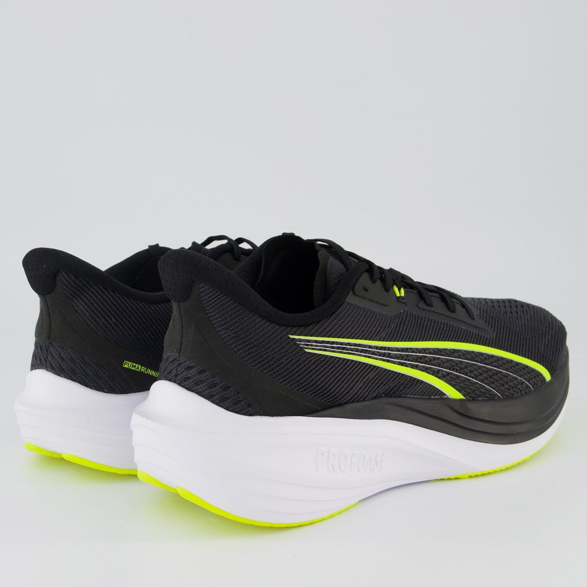 Tênis Puma Darter Pro Preto e Amarelo Preto/Amarelo 3