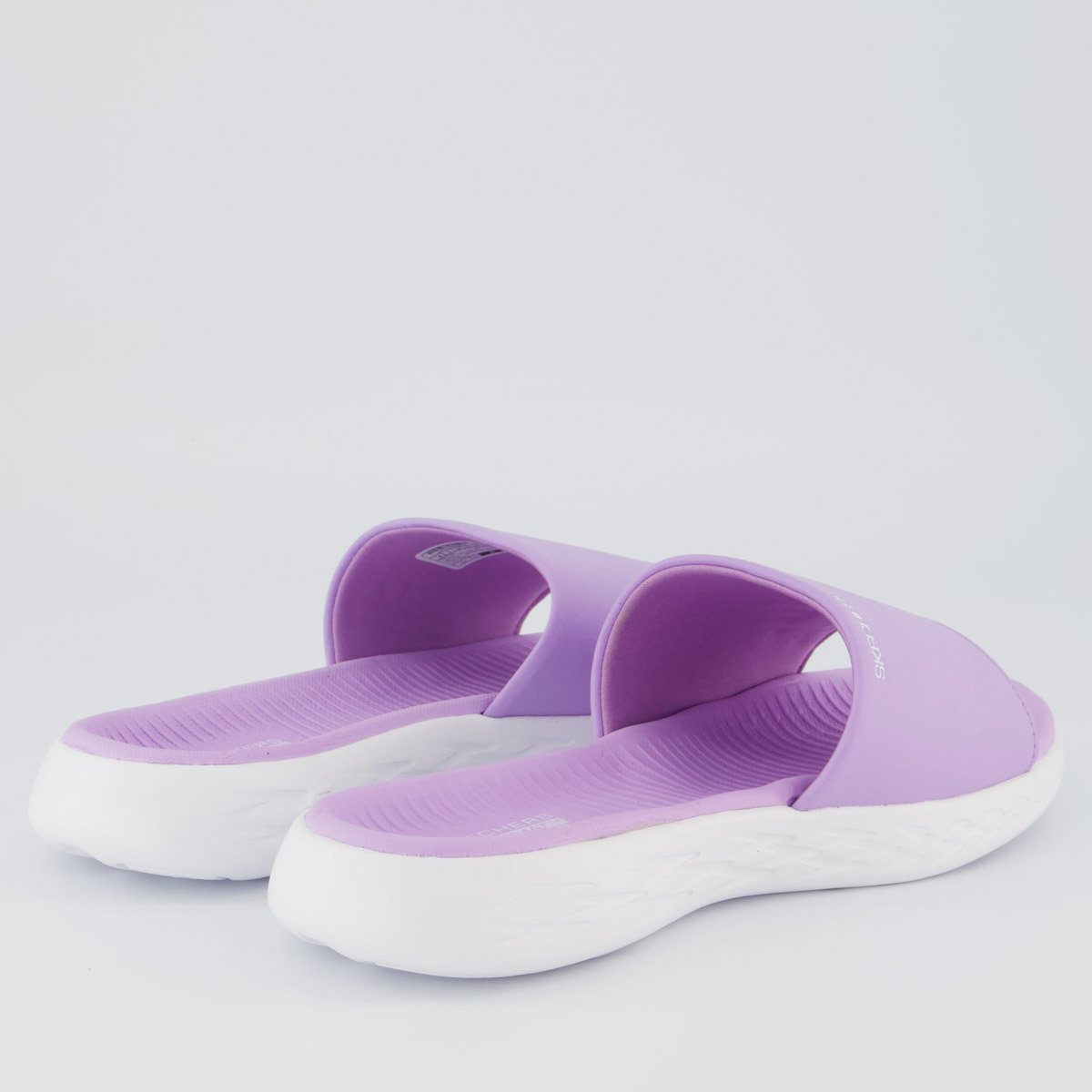 Chinelo Skechers On The Go Feminino Lilás Lilás 4