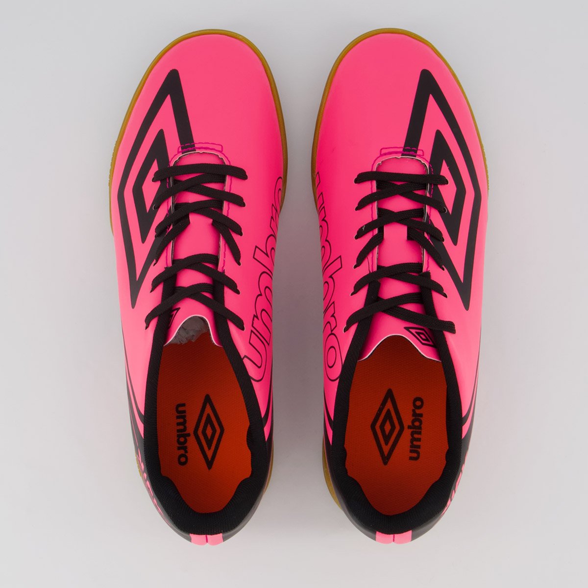 Chuteira Umbro Kick Futsal Rosa e Preta Rosa/Preto 4
