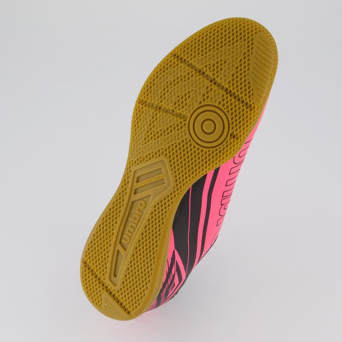 Chuteira Umbro Kick Futsal Rosa e Preta Rosa/Preto 5