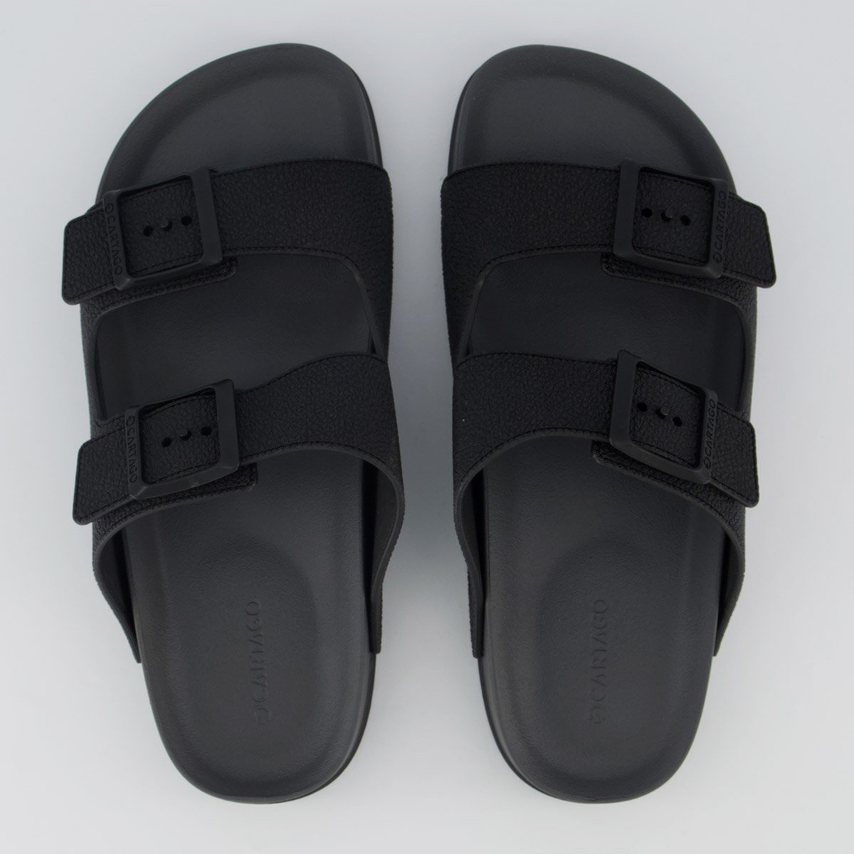 Chinelo Cartago Slide Milão III Preto