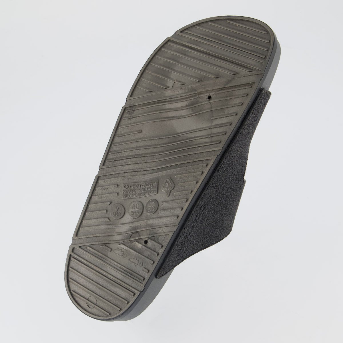 Chinelo Cartago Slide Milão III Preto Preto 5