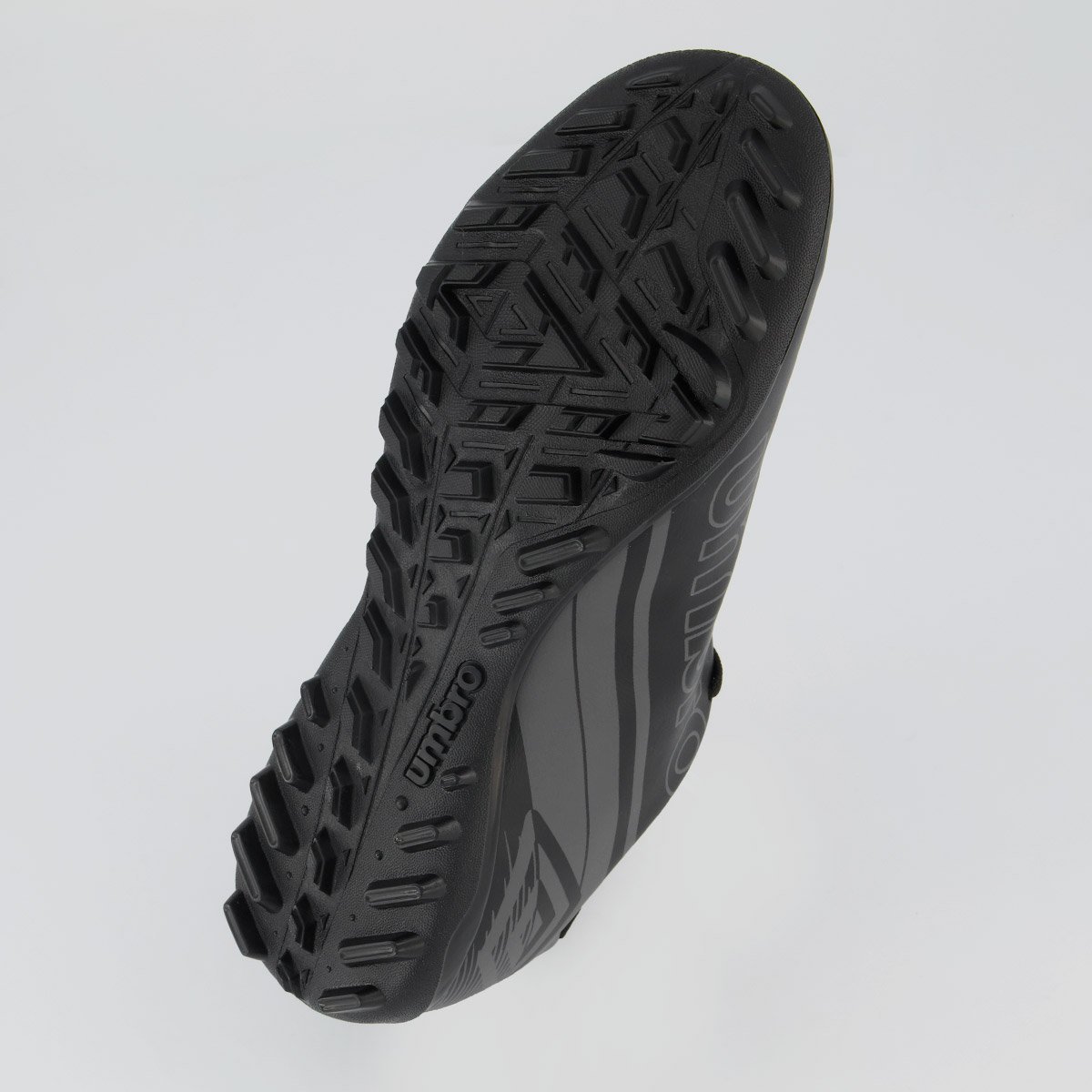 Chuteira Umbro Kick Society Preta e Cinza Preto/Cinza 5