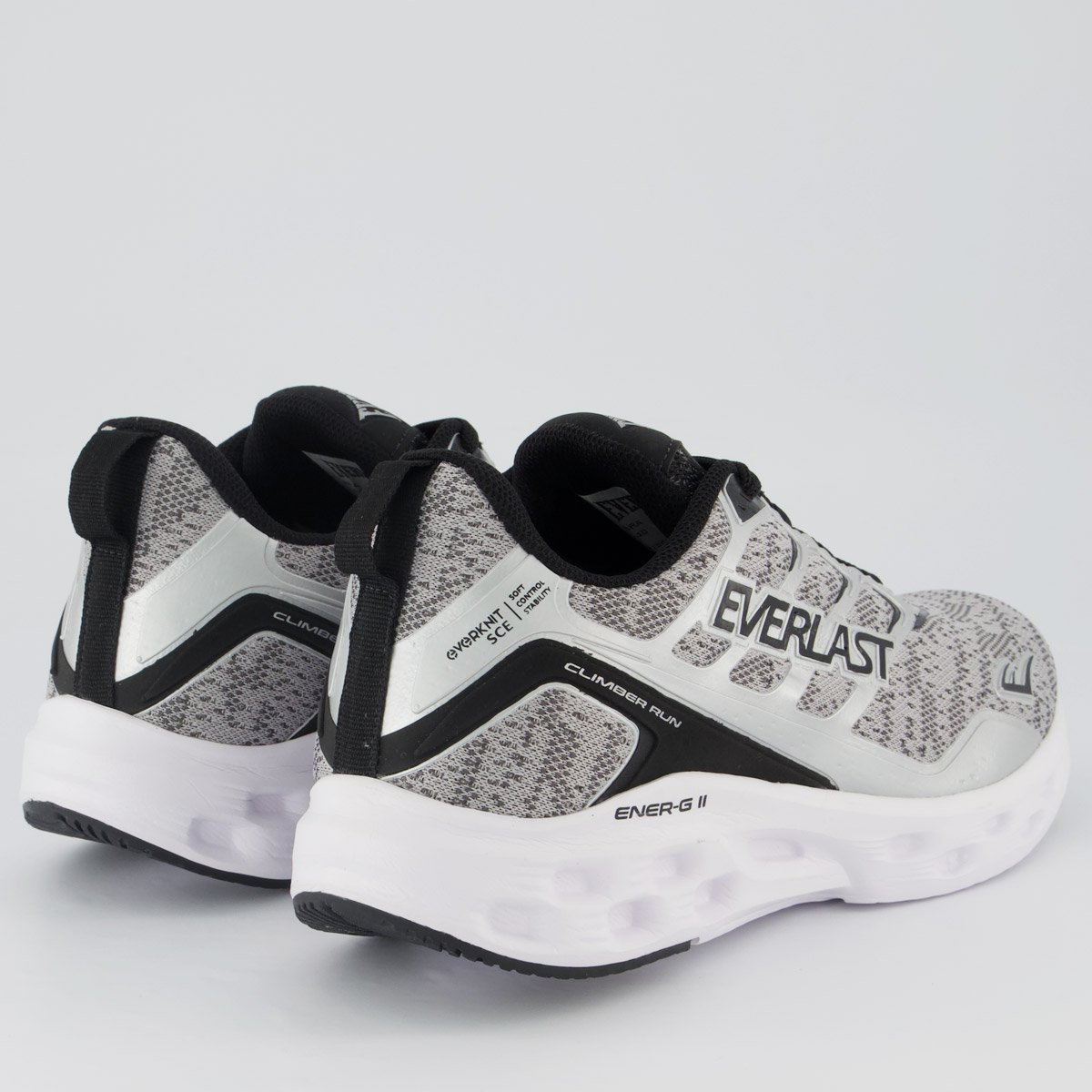 Tênis Everlast Climber Run Cinza e Preto Cinza/Preto 3