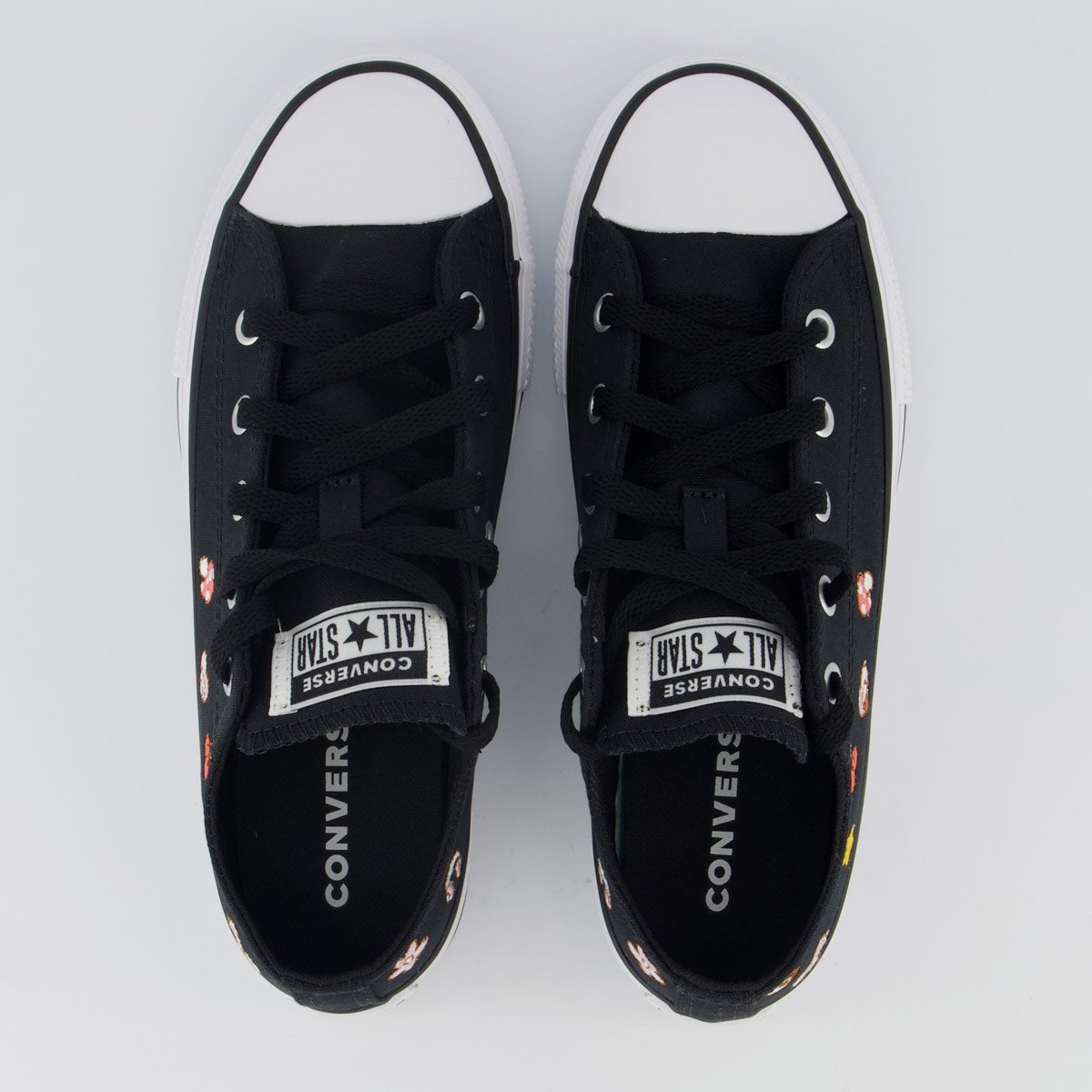 Tênis Converse All Star CK Stikers Juvenil Preto Preto 4