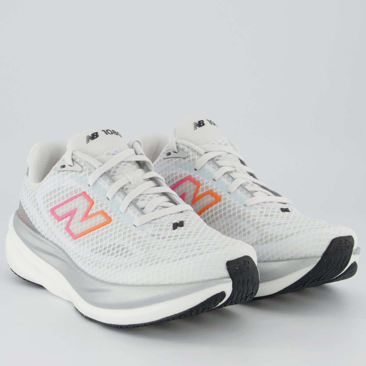 Tênis New Balance Fresh Foam X 1080 V15 Feminino Branco Branco 2